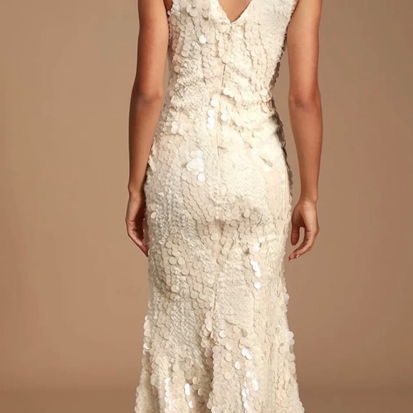 Sequin Mermaid Maxi Dress - Picture 3 of 5